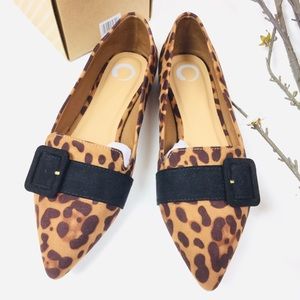 Journee Collection Audrey Leopard Loafers Flats